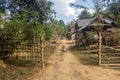 Huay Sen village near Muang Ngoi Neua, La Royalty Free Stock Photo