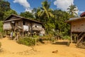 Huay Sen village near Muang Ngoi Neua, La Royalty Free Stock Photo