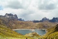 Huayhuash Lake, Peru Royalty Free Stock Photo