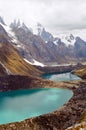 Huayhuash Lakes, Peru Royalty Free Stock Photo