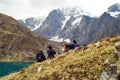 Huayhuash Trek, Peru Royalty Free Stock Photo