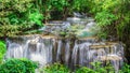 Huaymaekamin Beautiful natural waterfall