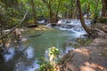 Huaymaekamin Waterfall in Kanchanaburi, Thailand