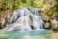 Huaymaekamin waterfall National Park, Kanchanaburi,Thailand