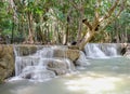 Huaymaekamin waterfall National Park, Kanchanaburi,Thailand