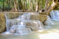 Huaymaekamin waterfall National Park, Kanchanaburi,Thailand