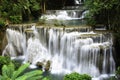 Huaymaekamin Waterfall Royalty Free Stock Photo