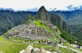 Huayna Picchu    104 -Cusco-Peru-tourists Royalty Free Stock Photo