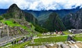 Huayna Picchu    108 -Cusco-Peru-tourists Royalty Free Stock Photo