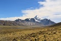 Huayna Potosi in Cordillera Real, Bolivian Andes