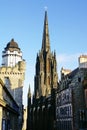 The Hub and Camera Obscura in Edinburgh, Scotland Royalty Free Stock Photo