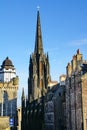 The Hub and Camera Obscura in Edinburgh, Scotland Royalty Free Stock Photo