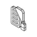 hub usb isometric icon vector illustration Royalty Free Stock Photo