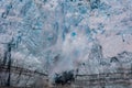 Hubbard Glacier Calving Royalty Free Stock Photo