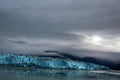 Alaska, Hubbard Glacier in the morning just before sunrise, United States Royalty Free Stock Photo