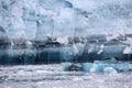 Hubbard Glacier Ice - untold years of history Royalty Free Stock Photo