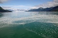 Hubbard Glacier and Yakutat Bay, Alaska. Royalty Free Stock Photo