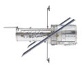 Hubble Space Telescope Isolated Royalty Free Stock Photo