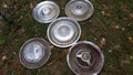 Hubcaps Royalty Free Stock Photo