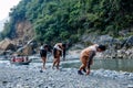 Hubei Badong along the river town tracker