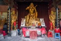 Hubei Enshi Tujia Temple City, Lin Jun ancestor of Pakistani Works with statues Lin Jun Temple is one of the important buildings