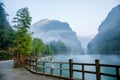 Hubei Zigui Three Gorges Bamboo Sea holy water lake