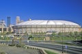 Hubert H. Humphrey Metrodome, Minneapolis, MN Royalty Free Stock Photo