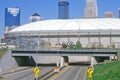 Hubert H. Humphrey Metrodome, Minneapolis, MN Royalty Free Stock Photo