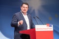 Hubertus Heil of the SPD speaking at an SPD party conference on 23rd Marc 2019 Royalty Free Stock Photo