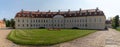 The Hubertusburg Castle in Saxony