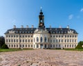 The Hubertusburg Castle in Saxony