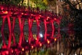 The Huc Bridge Hoan Kiem Lake Vietnam