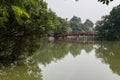 Huc Bridge on Lake