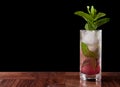 Huckleberry mojito Royalty Free Stock Photo