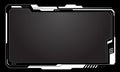 HUD frames white grey user interface elements design modern technology futuristic control panel screen digital hologram window