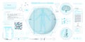 HUD interface design for decoding big data.
