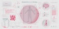 HUD interface design for decoding big data.