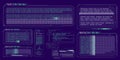 HUD interface design for decoding big data.