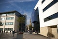 Huddersfield, West Yorkshire, UK, October 2013, a view of the Richard Steinitz Building at the University of Huddersfield