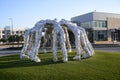 Huddle Statue at the Frisco Star, Frisco, Texas