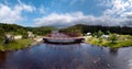 Hudson River in upstate New York.