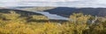 Hudson River Valley Panorama Royalty Free Stock Photo