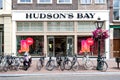 Hudson`s Bay store in Leiden, Netherlands