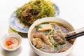 Hue noodles - Vietnamese food Royalty Free Stock Photo