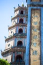 Hue, the pagoda Tu Hieu Royalty Free Stock Photo