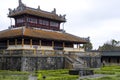 Old building of Minh Thanh Lau inside the Imperial City of Hue. Vietnam Royalty Free Stock Photo