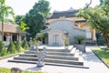 Tomb of Phan Boi Chau(1867-1940). He was a well-known patriot, theorist, poet, and a writer of Vietnam in the beginning Royalty Free Stock Photo