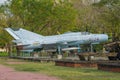 MiG-21 soviet fighter, Hue, Vietnam