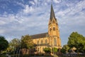 Huerth, NRW, Germany, 08 21 2020, St. Severin Church, catholic