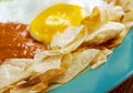 Huevos con chilaquiles Royalty Free Stock Photo